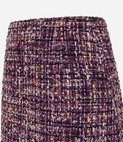 Pollera Corta en Tweed de Cuadros 5