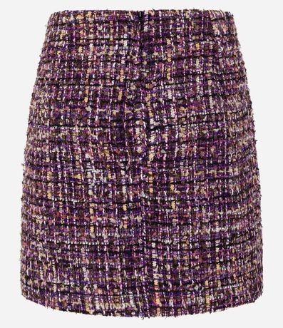 Pollera Corta en Tweed de Cuadros 6