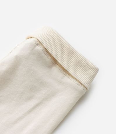 Pantalones Infantiles con Cintura Doblada y Lazo Aplicado - Talle RN a 18 meses 4