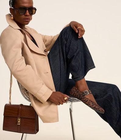 Buzo Trench Coat Alfaiatado con Detalles Acetinados 9