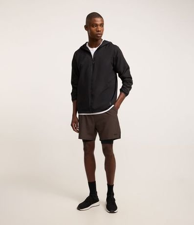 Campera Deportiva con Puños Ajustados y Capucha 2