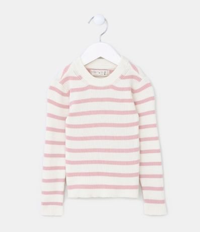 Blusa Infantil en Viscosa con Estampa de Rayas - Talle 1 A 5 años