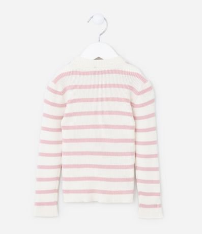 Blusa Infantil en Viscosa con Estampa de Rayas - Talle 1 A 5 años 2