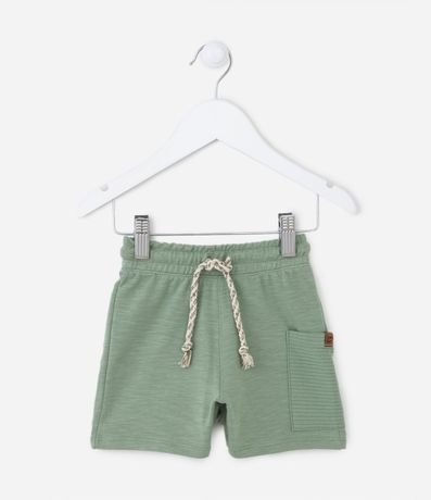 Bermuda Infantil con Bolsillo Texturizado - Talle 1 a 5 años 1