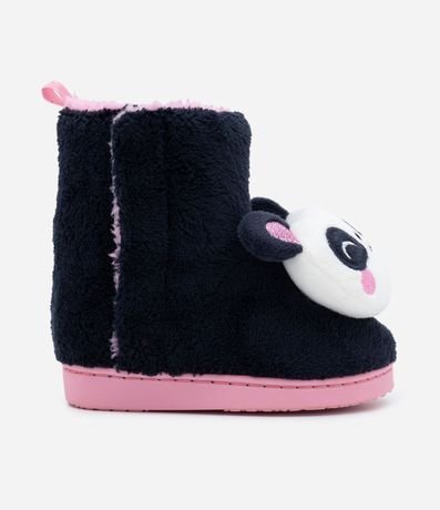 Pantufla Bota Infantil con Panda - Talle 19 al 28 6