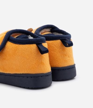 Pantufla Cerrado Infantil con Bordado de Tigrito - Talle 19 al 28 2