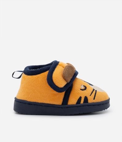 Pantufla Cerrado Infantil con Bordado de Tigrito - Talle 19 al 28 6