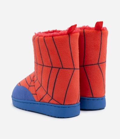 Pantufla Bota Infantil con Estampado del Spider-Man - Talle 21 al 32 2