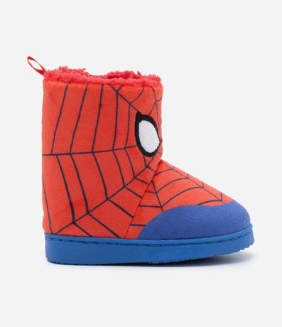 Pantufla Bota Infantil con Estampado del Spider-Man - Talle 21 al 32 5