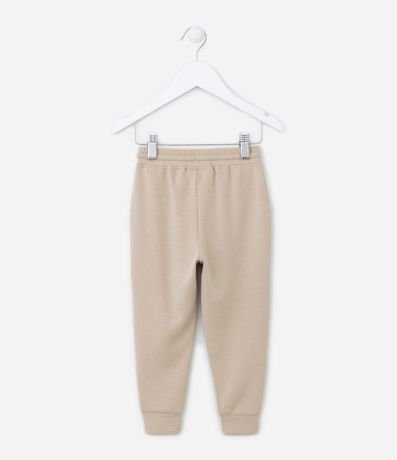 Pantalón Infantil en Microfibra con Estampado en Lettering - Talle 1 a 4 años 2