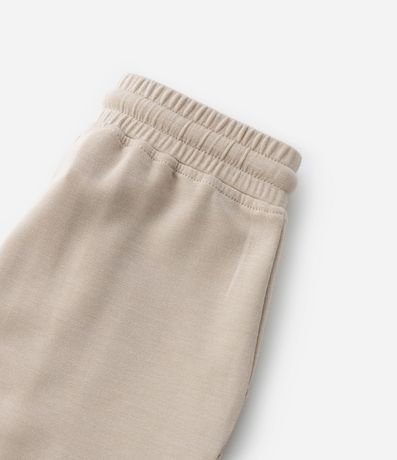 Pantalón Infantil en Microfibra con Estampado en Lettering - Talle 1 a 4 años 6