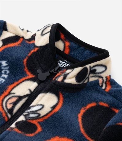 Saco Infantil en Fleece con Cuello Alto y Estampado del Mickey - Talle 1 a 5 años 5
