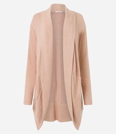 Cardigan Alargado de Punto 6