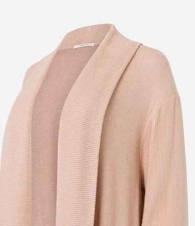 Cardigan Alargado de Punto 7