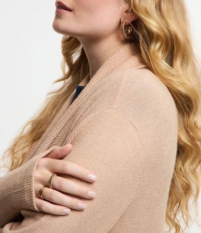 Cardigan Alargado de Punto 4