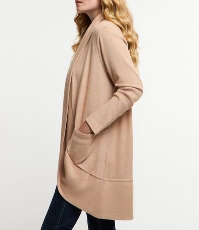 Cardigan Alargado de Punto 6