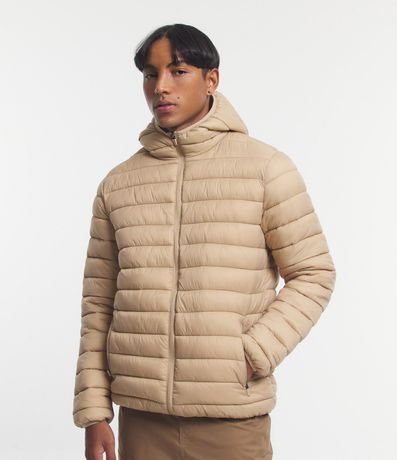 Campera Ultraligera Básica en Microfibra con Capucha y Bolsillos