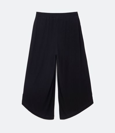 Pantalón Pantacourt en Crepé con Bajo Asimétrica Curve & Plus Size 2