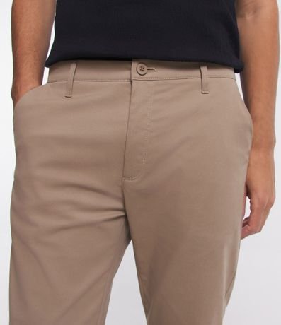 Pantalón en Algodón Fit Cropped 4