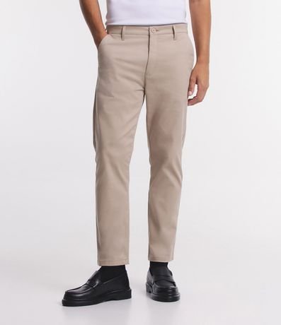 Pantalón en Algodón Fit Cropped 2