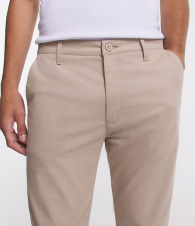 Pantalón en Algodón Fit Cropped 4