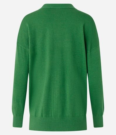 Cardigan Básico en Punto Leve 7
