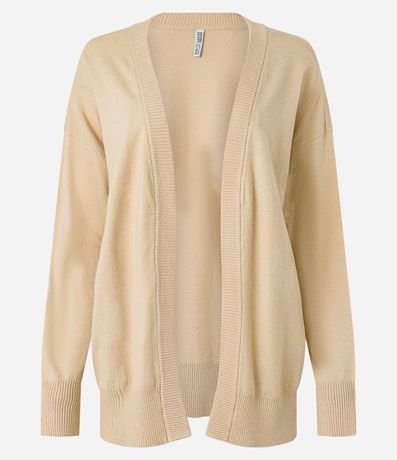 Cardigan Básico en Punto Leve 5