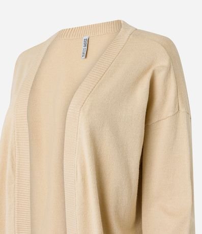 Cardigan Básico en Punto Leve 6