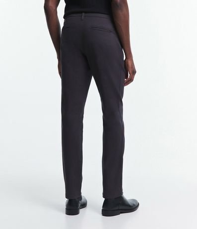 Pantalón Slim en Sarga Sastrería con Bolsillos 3