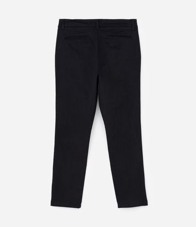 Pantalón Slim en Sarga Sastrería con Bolsillos 6