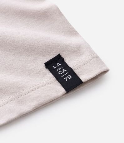 Remera Comfort Básica en Media Malla con Textura y Manga Corta 8