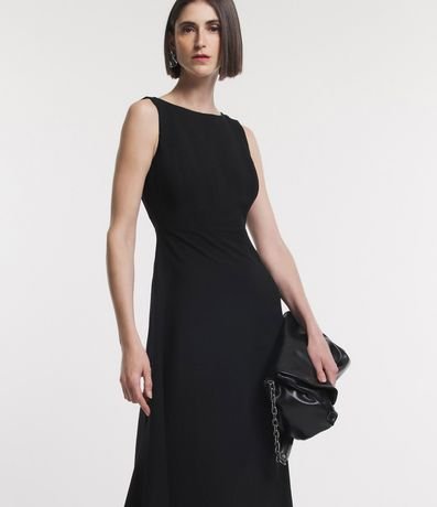 Vestido Midi sin Manga en Viscolino 2