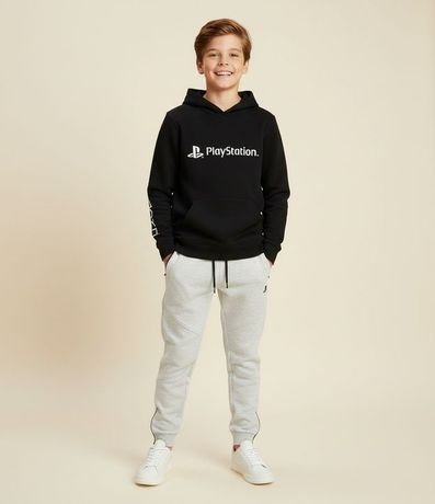 Buzo Infantil con Estampa Playstation - Talle 7 a 14 años