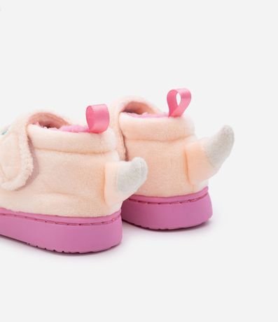 Pantufla Infantil Cerrada con Bordado en Raposa - Talle 19 al 28 2