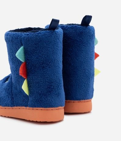 Pantufla Bota Infantil con Bordado de Tiburón - Talle 19 al 28 2