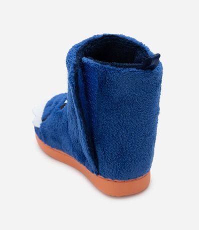 Pantufla Bota Infantil con Bordado de Tiburón - Talle 19 al 28 4