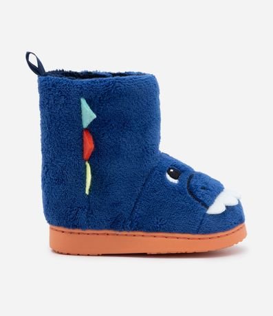 Pantufla Bota Infantil con Bordado de Tiburón - Talle 19 al 28 6