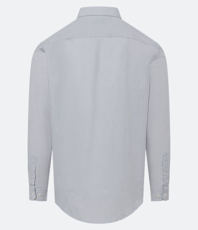 Camisa Regular Básica en Algodón con Manga Larga 7