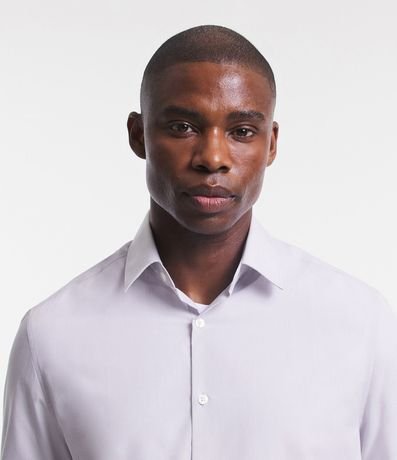 Camisa Regular Básica en Algodón con Manga Larga 3