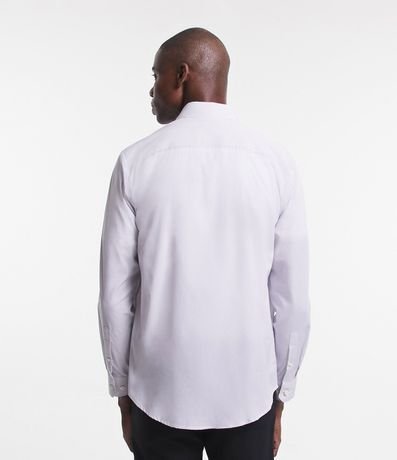 Camisa Regular Básica en Algodón con Manga Larga 5