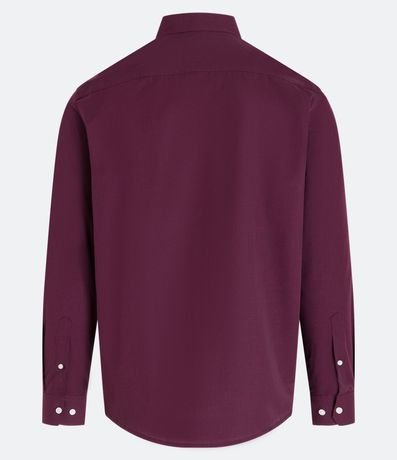 Camisa Regular Básica en Algodón con Manga Larga 7