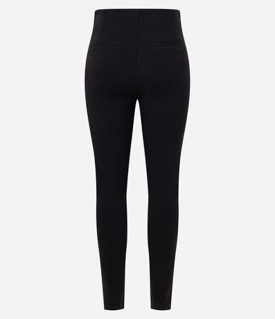 Pantalón Skinny en Punto Roma con Cierre Track 6