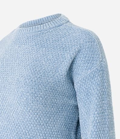 Buzo Corto de Punto en Chenille 7