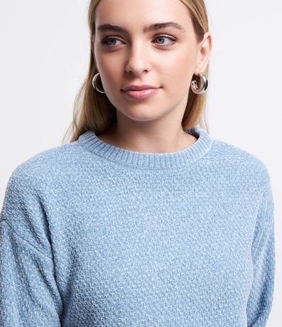 Buzo Corto de Punto en Chenille 4