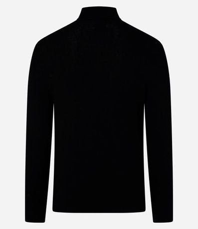 Buzo Slim Liso con Cuello Alto 2