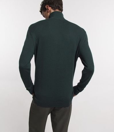 Buzo Slim Liso con Cuello Alto 6