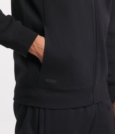 Saco Básico Deportivo en Algodón con Capucha y Cierre Delantero 5