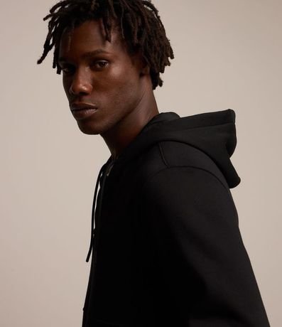 Saco Básico Deportivo en Algodón con Capucha y Cierre Delantero 6