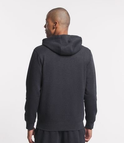 Saco Básico Deportivo en Algodón con Capucha y Cierre Delantero 3