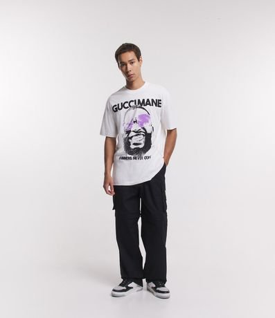 Pantalón Paper Touch que se Convierte en Bermuda con Tirador en el Bajo 1